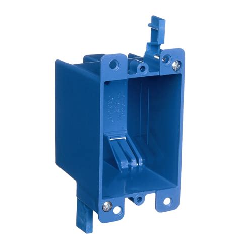 carlon 1-gang plastic old work wall electrical box|1 gang plastic electrical box.